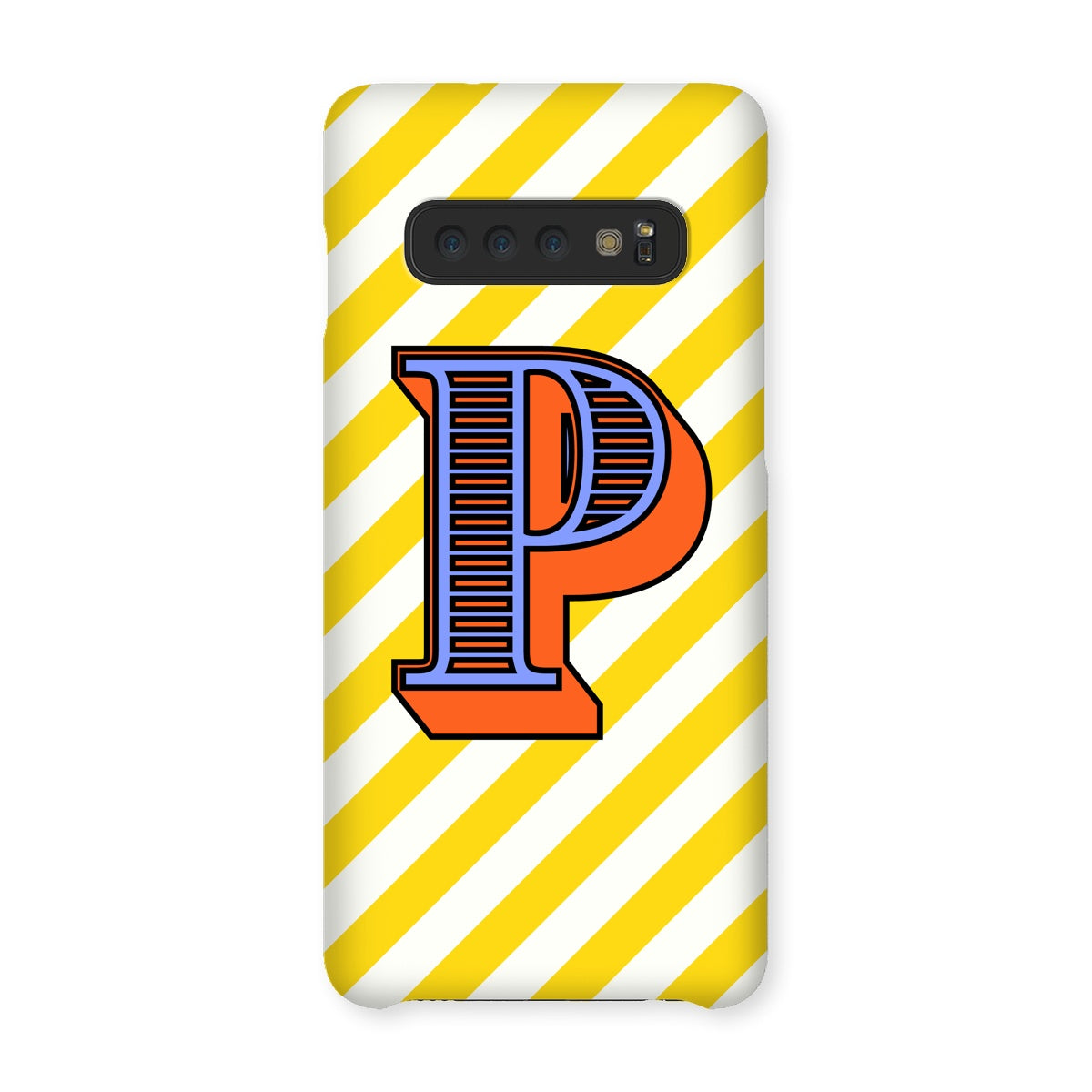 P - Carnival Alphabet Snap Phone Case