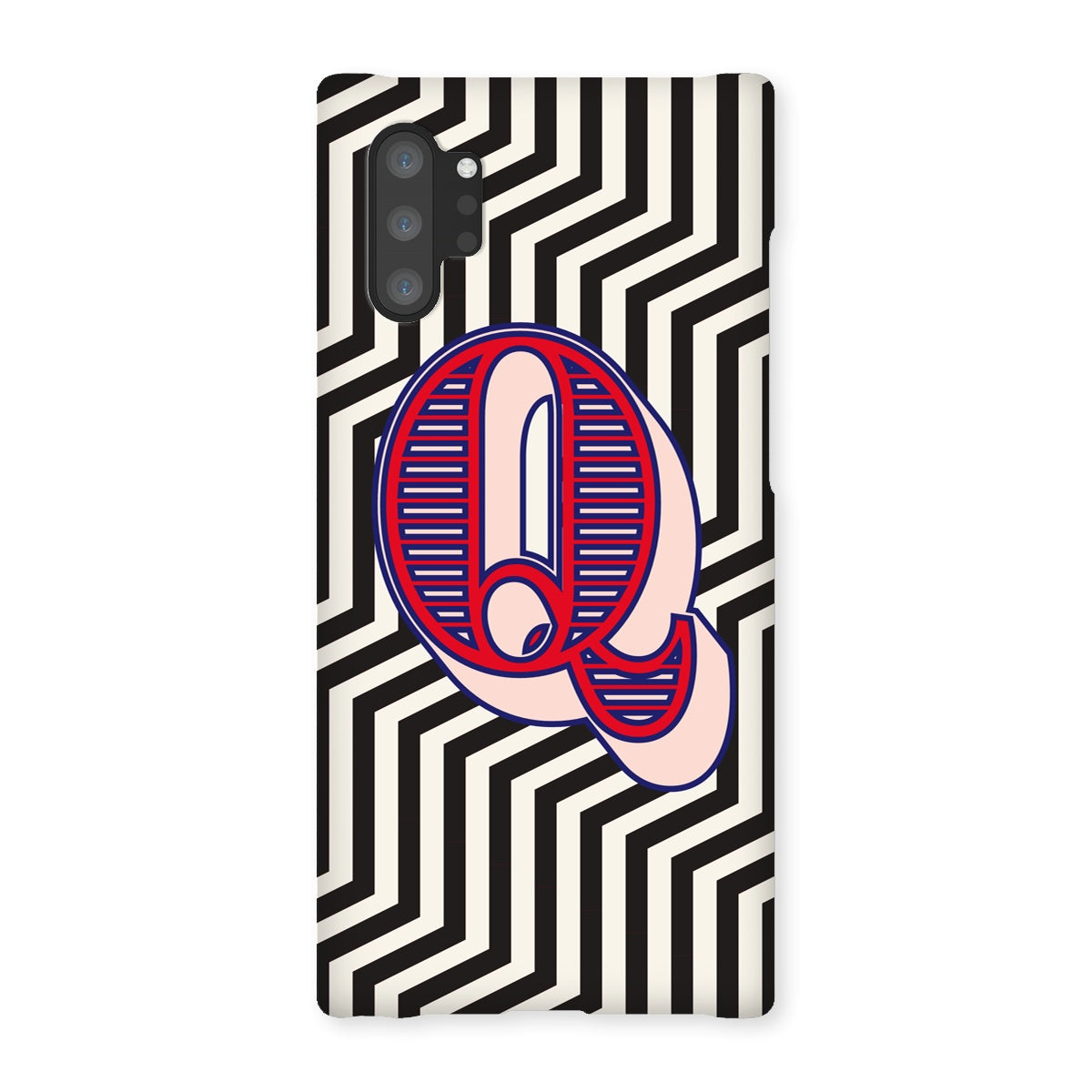 Q - Carnival Alphabet Snap Phone Case