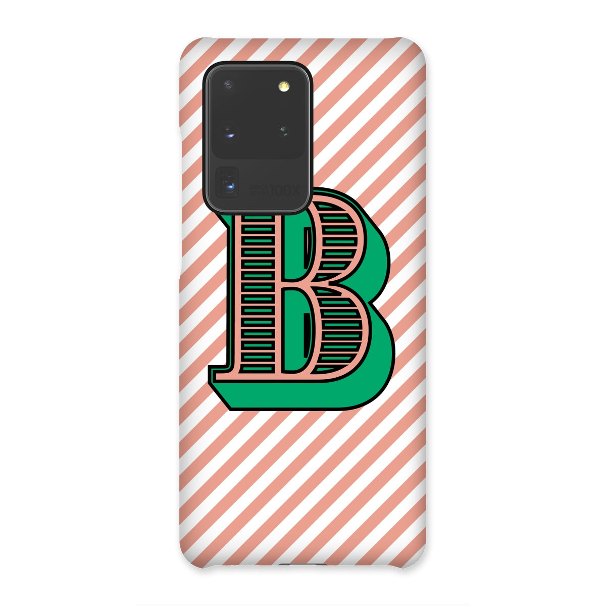 B - Carnival Alphabet Snap Phone Case