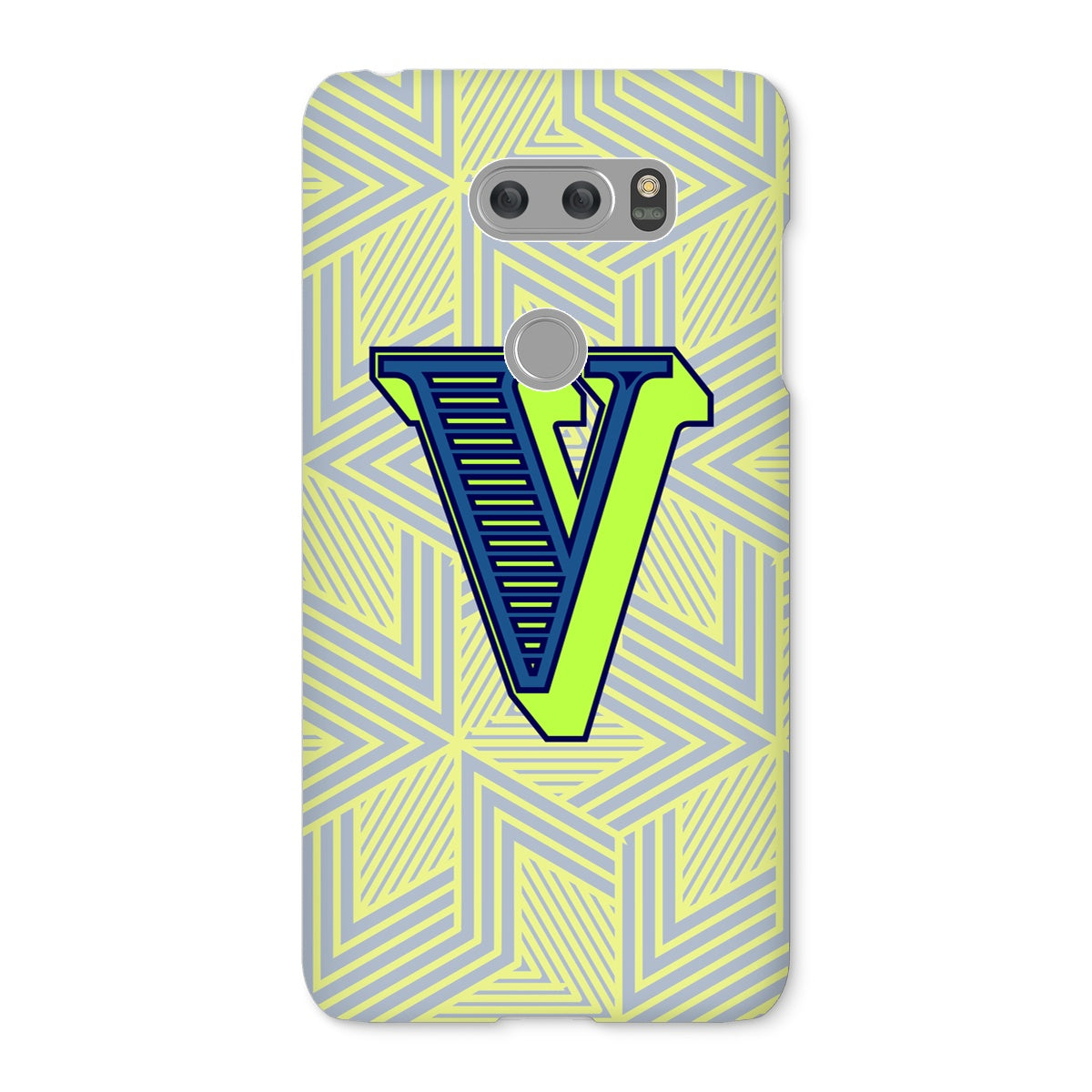 V - Carnival Alphabet Snap Phone Case