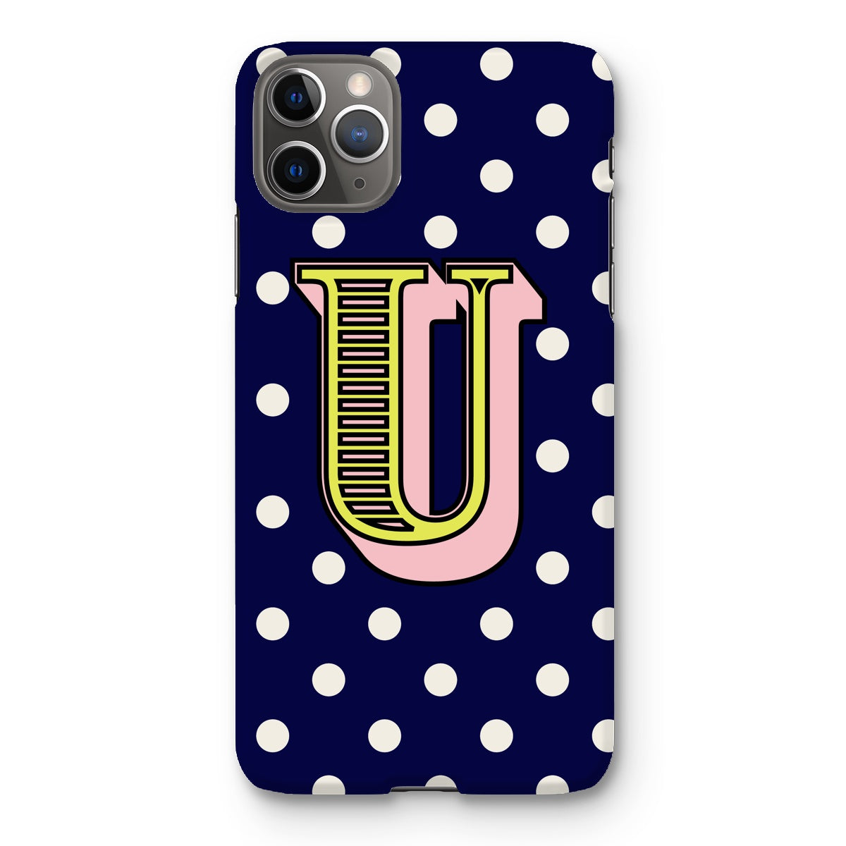 U - Carnival Alphabet Snap Phone Case