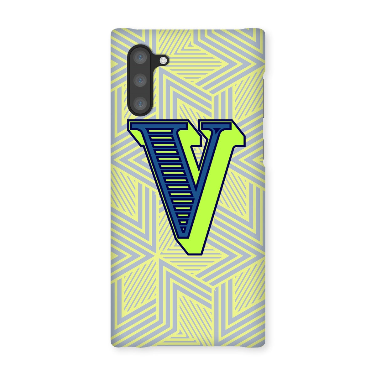 V - Carnival Alphabet Snap Phone Case