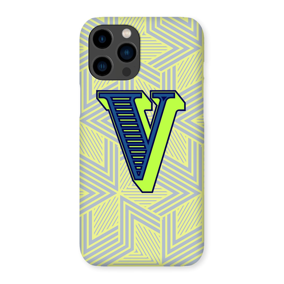 V - Carnival Alphabet Snap Phone Case