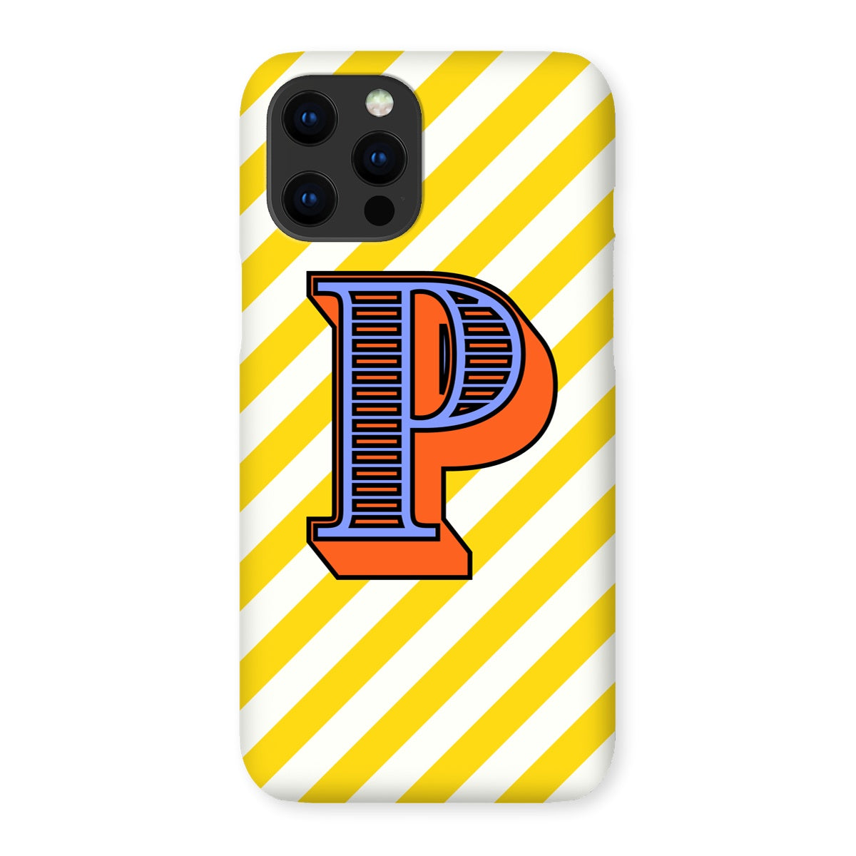 P - Carnival Alphabet Snap Phone Case