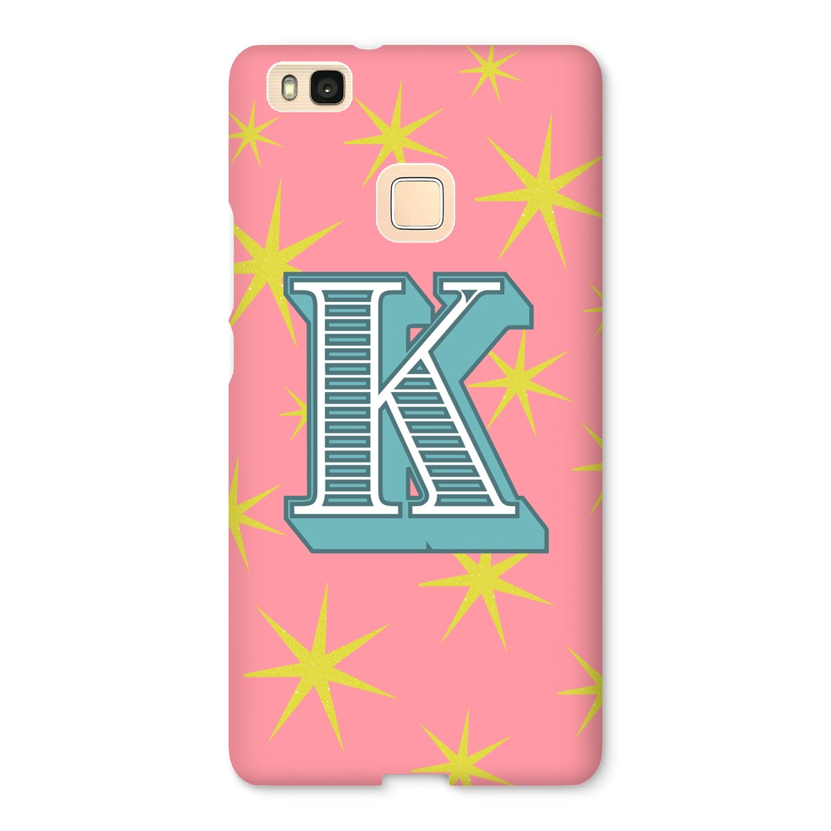 K - Carnival Alphabet Snap Phone Case