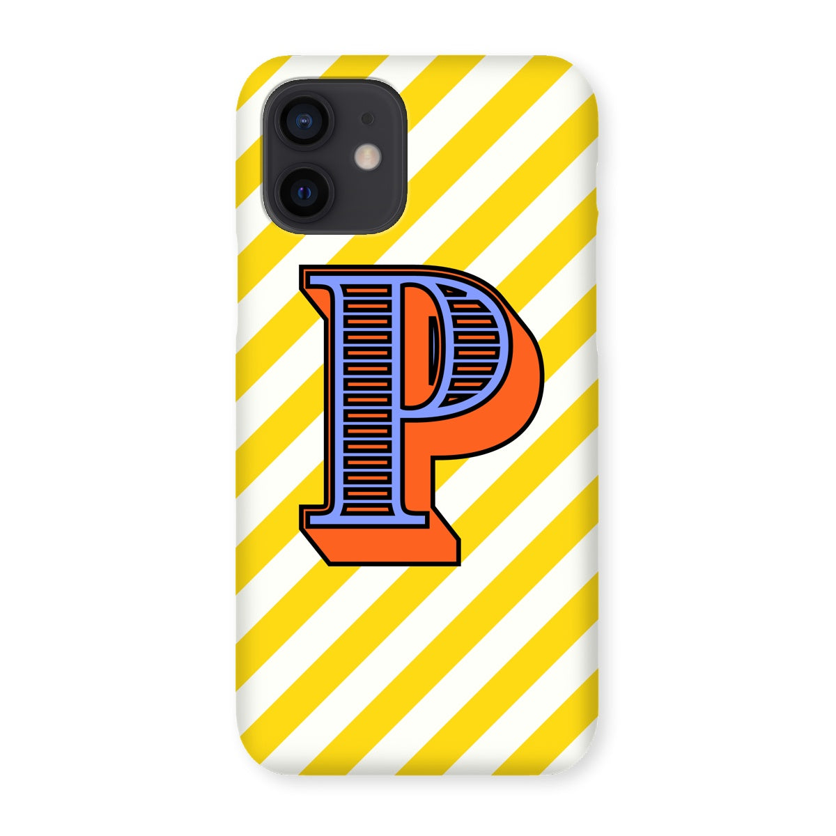 P - Carnival Alphabet Snap Phone Case