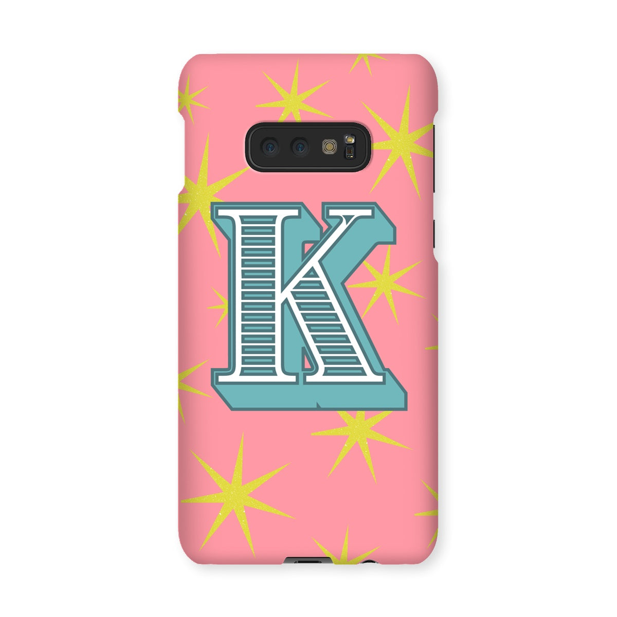 K - Carnival Alphabet Snap Phone Case