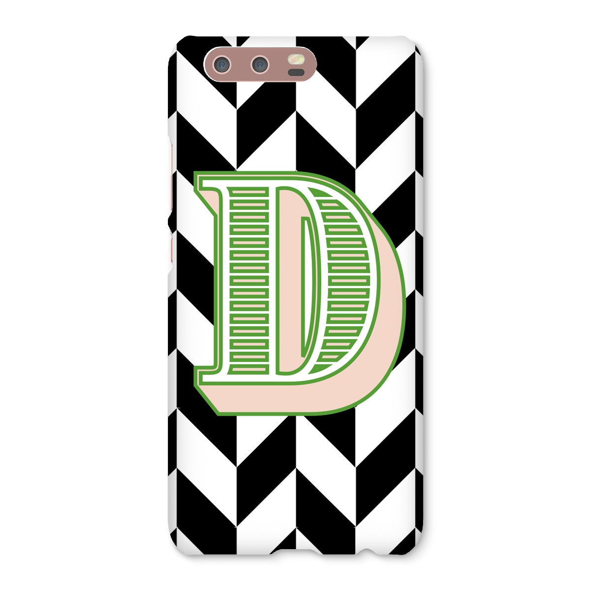 D - Carnival Alphabet Snap Phone Case