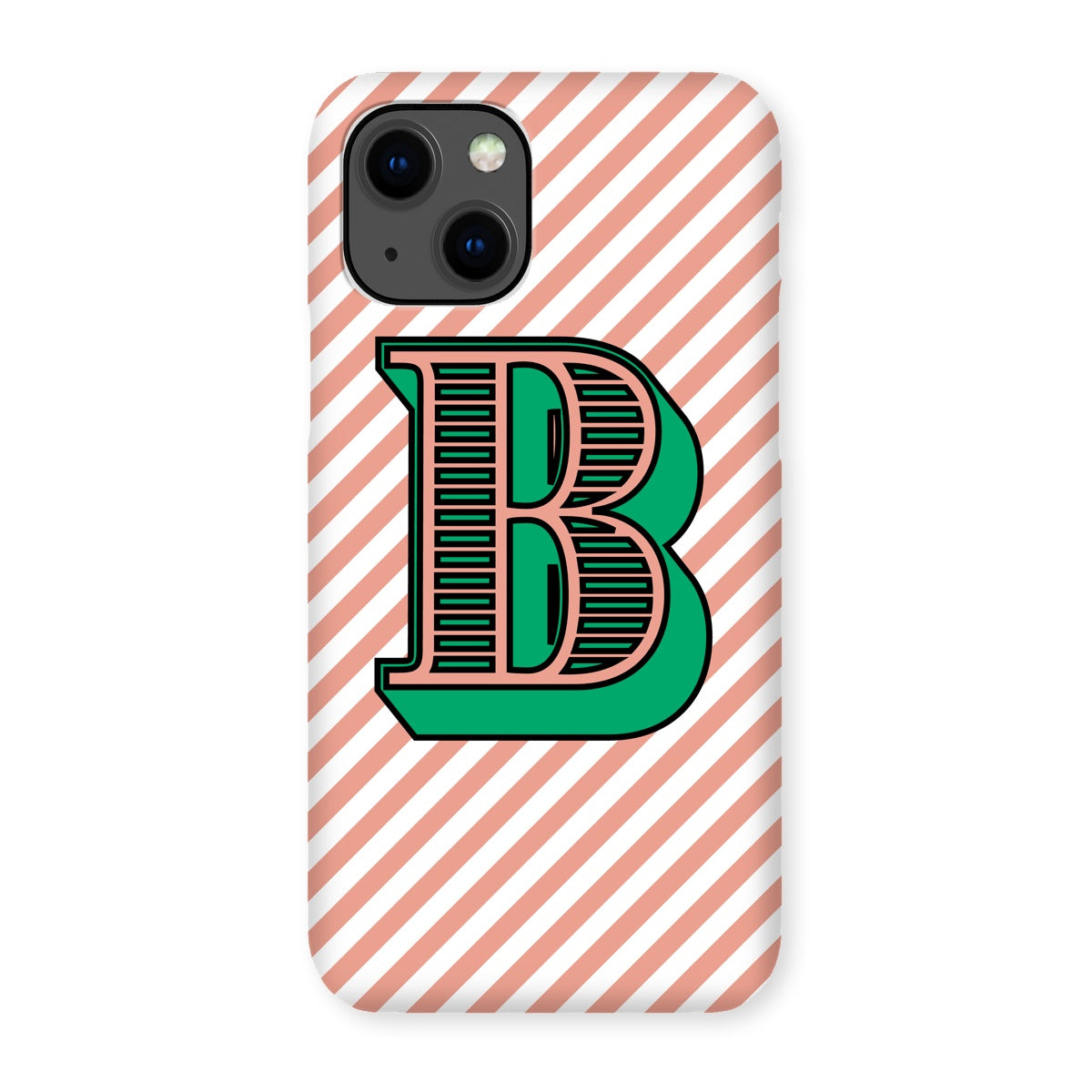 B - Carnival Alphabet Snap Phone Case