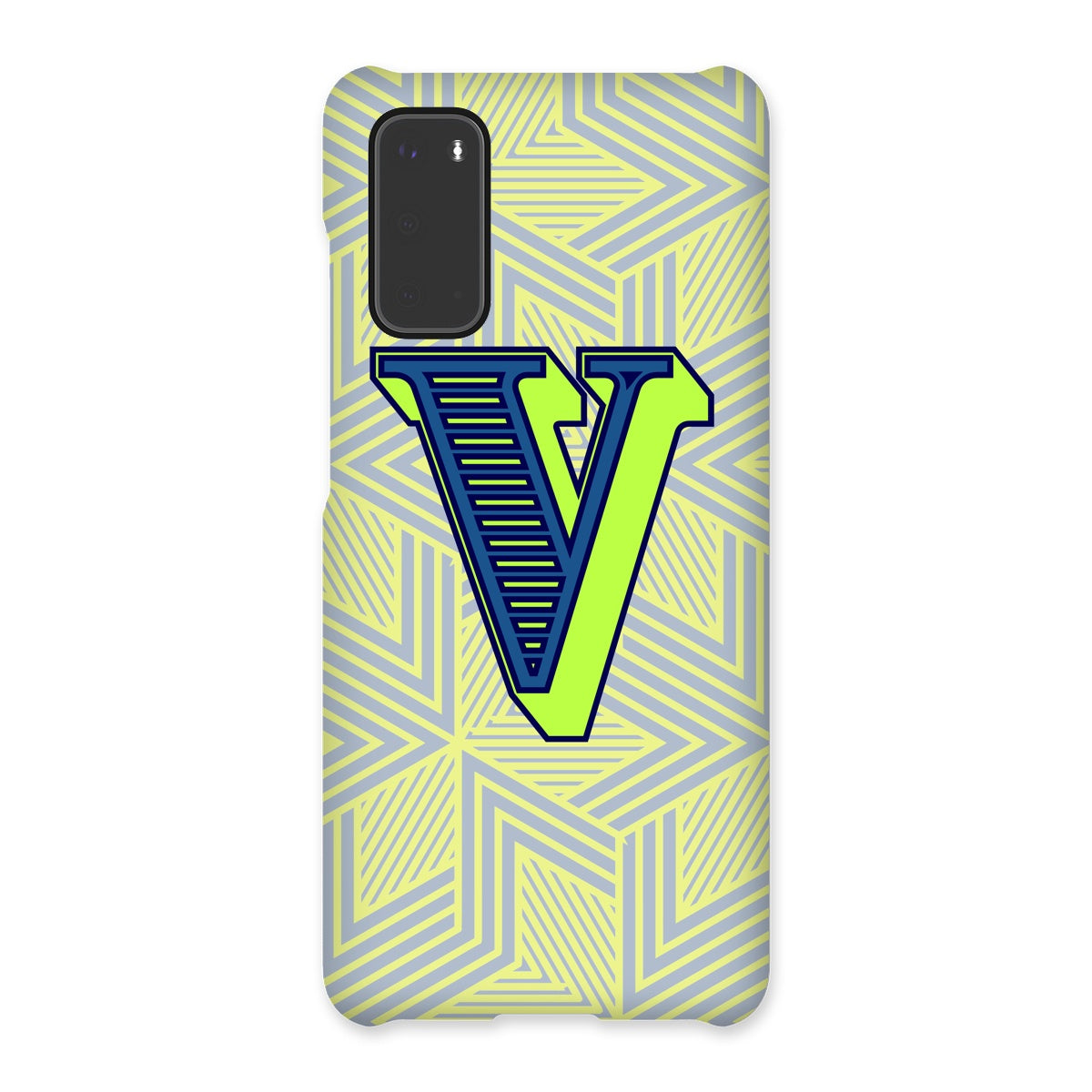 V - Carnival Alphabet Snap Phone Case