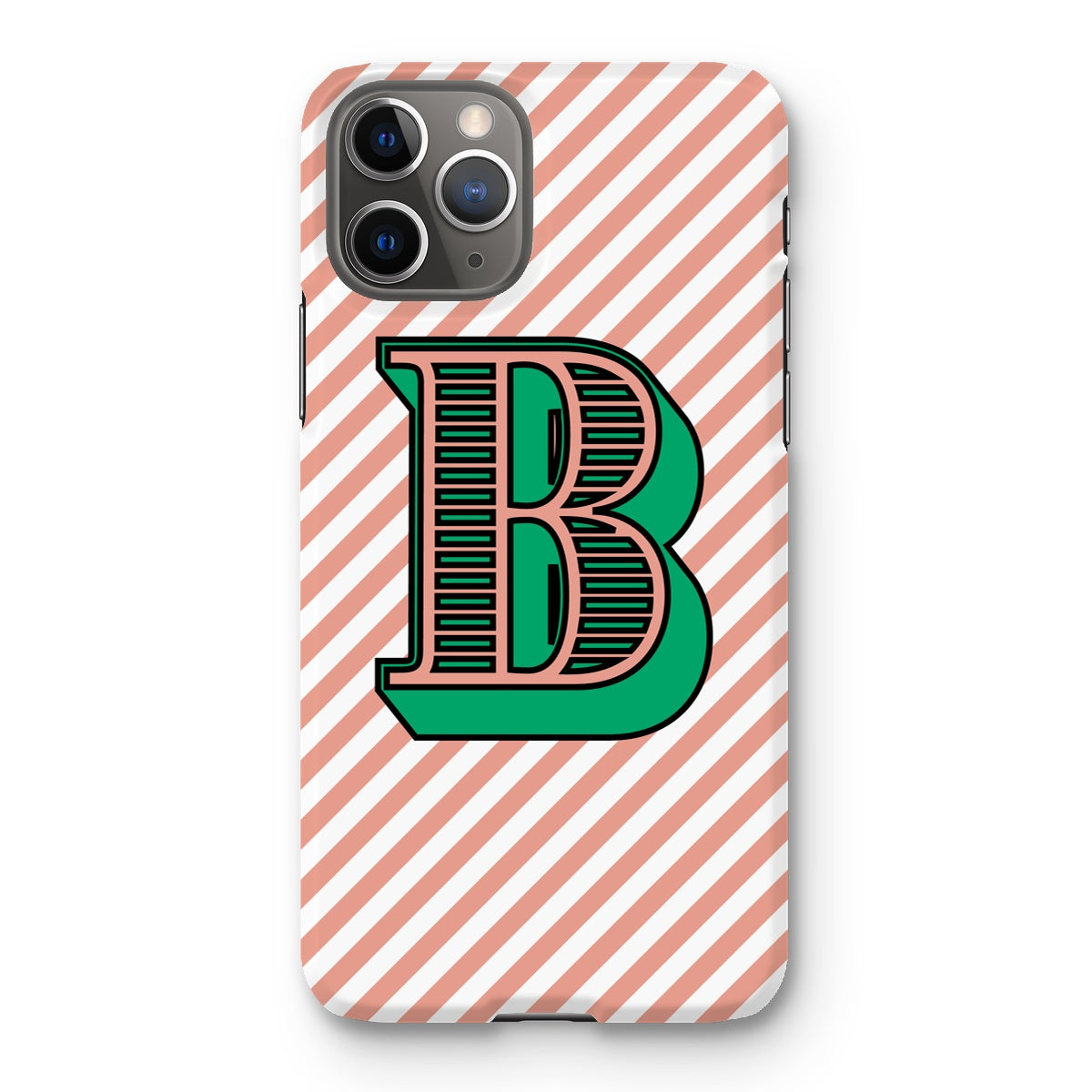 B - Carnival Alphabet Snap Phone Case