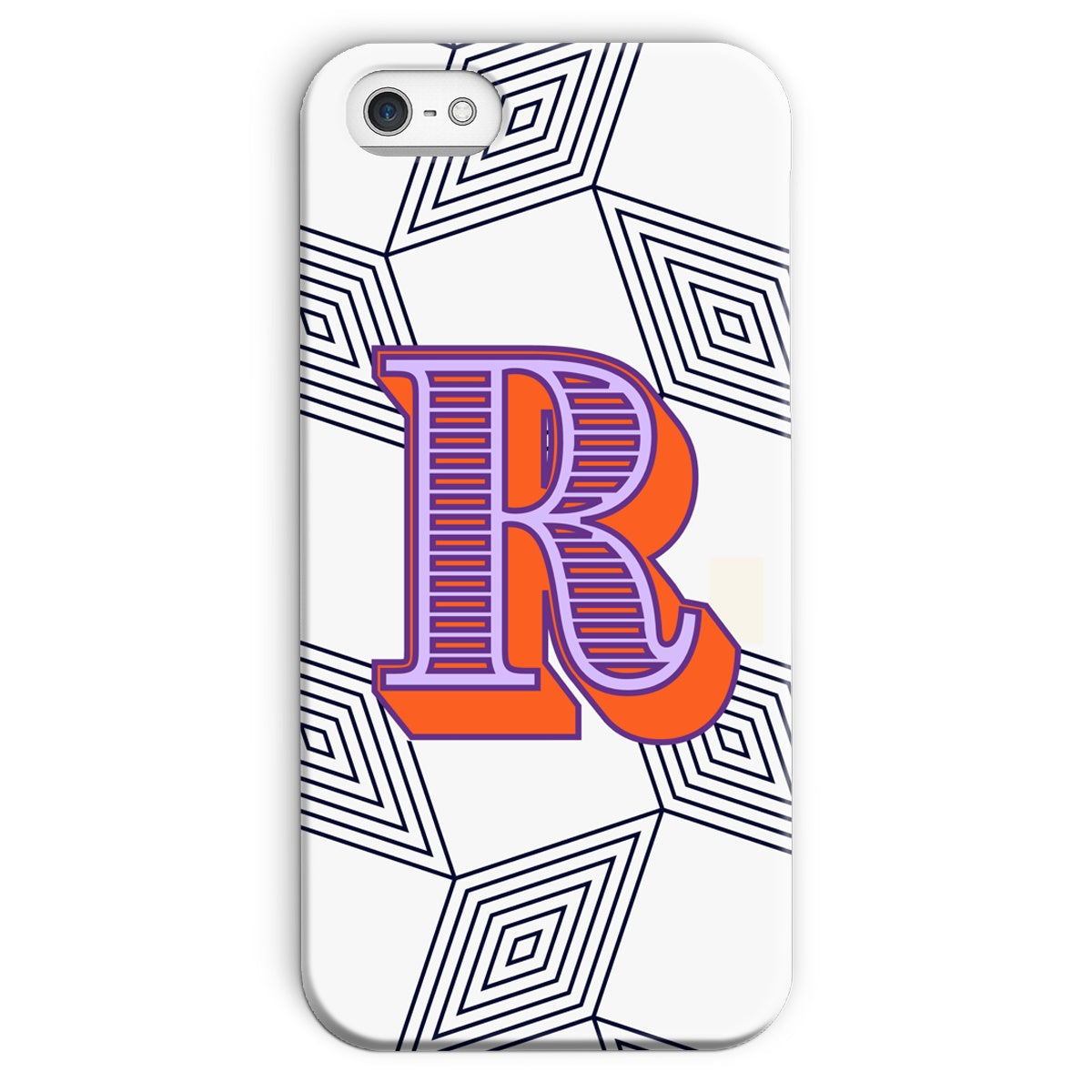 R - Carnival Alphabet Snap Phone Case