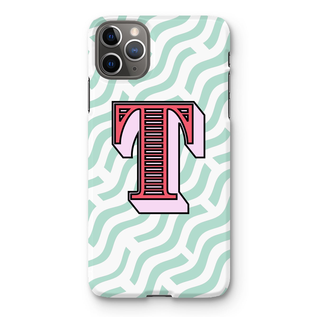 T - Carnival Alphabet Snap Phone Case