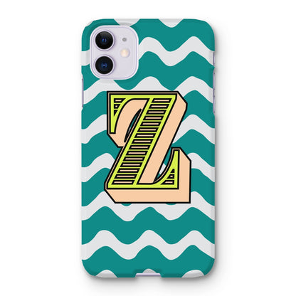 Z - Carnival Alphabet Snap Phone Case