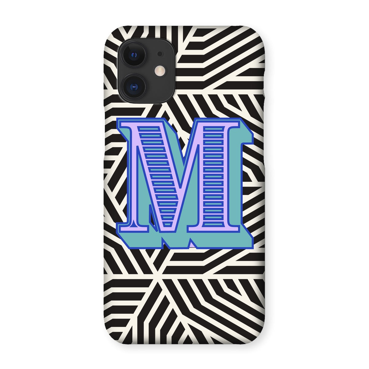 M - Carnival Alphabet Snap Phone Case