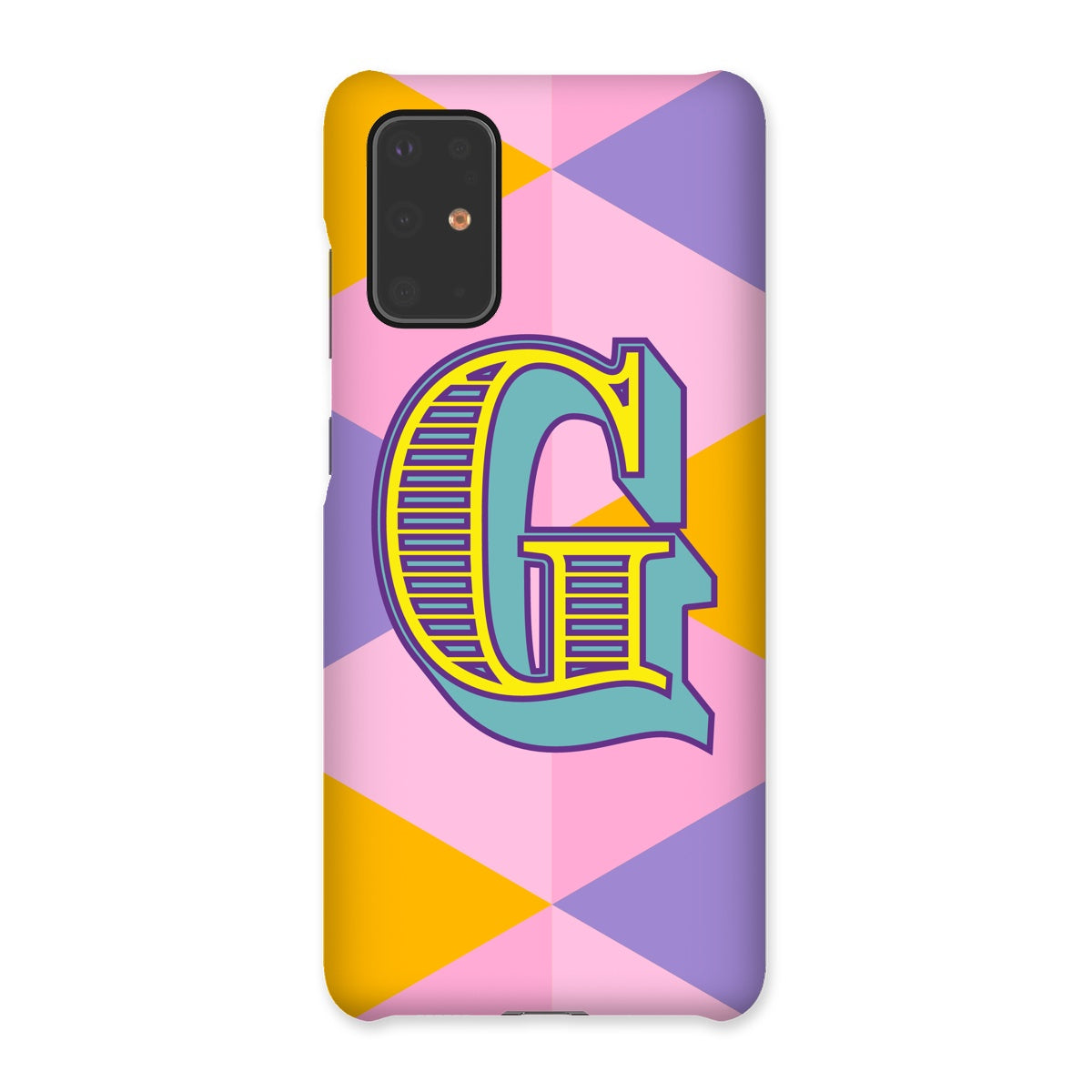 G - Carnival Alphabet Snap Phone Case