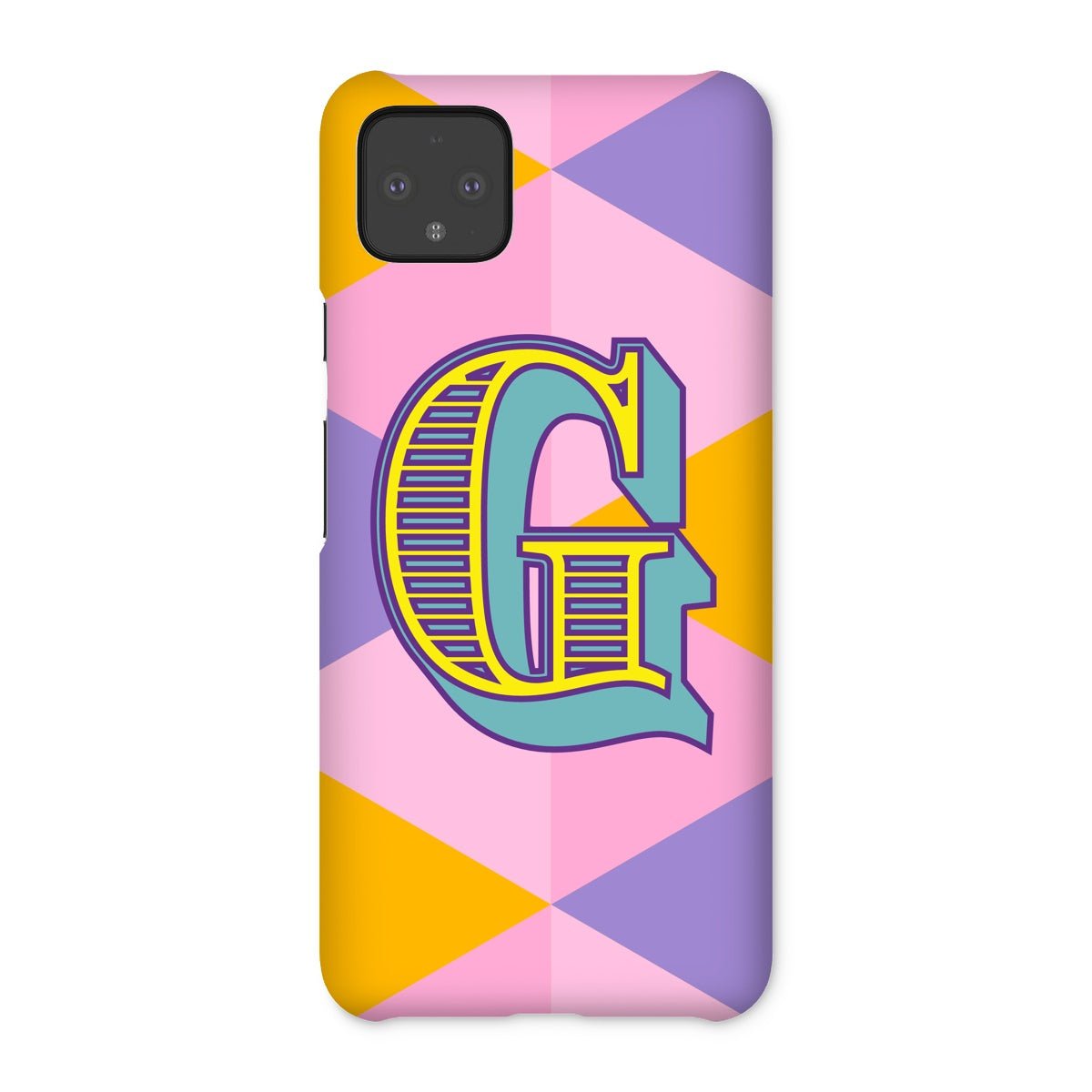 G - Carnival Alphabet Snap Phone Case