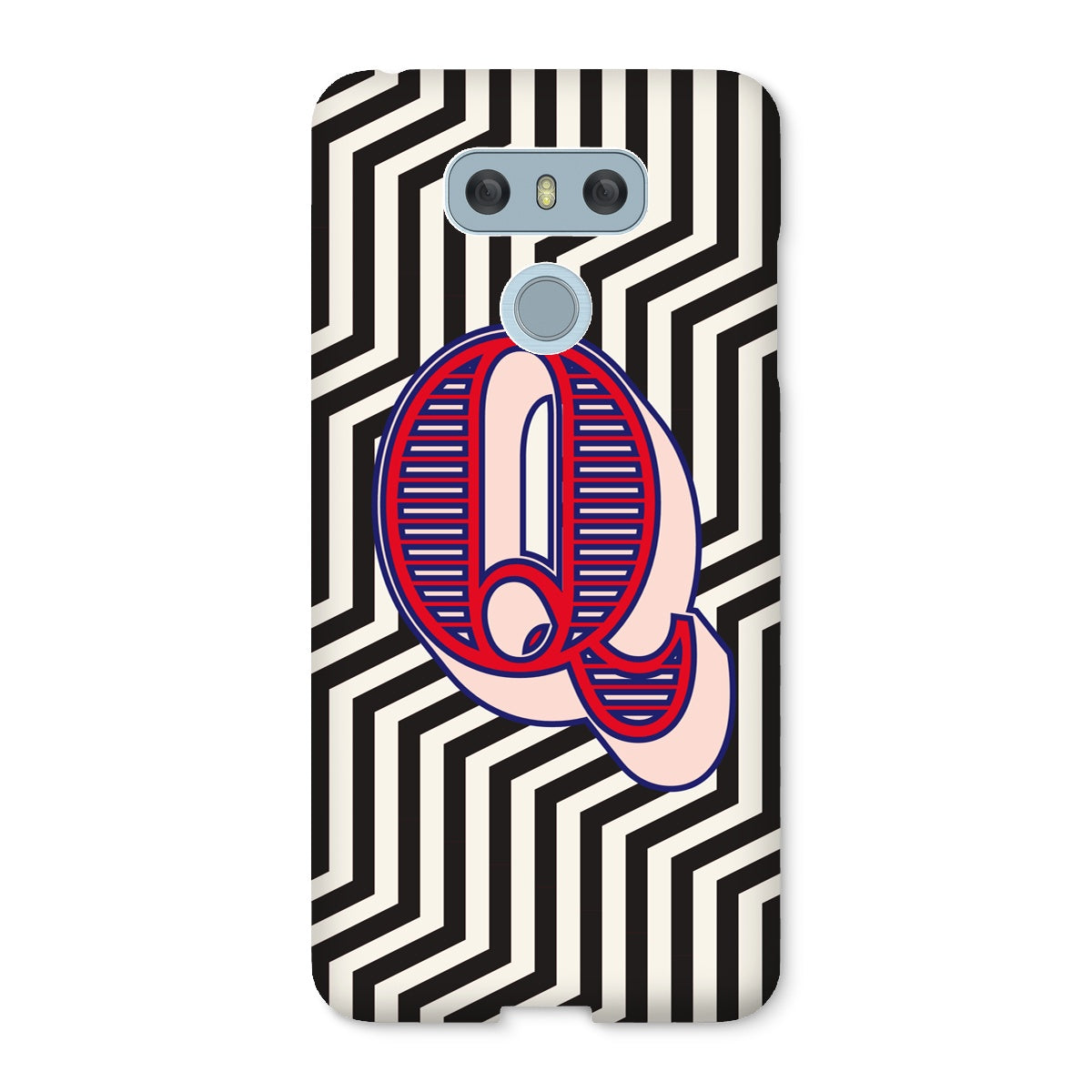 Q - Carnival Alphabet Snap Phone Case