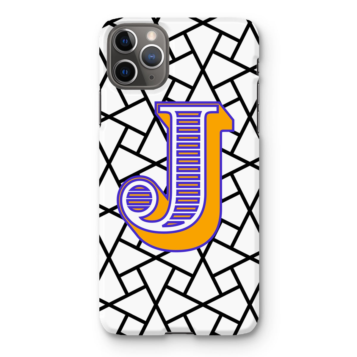 J - Carnival Alphabet Snap Phone Case