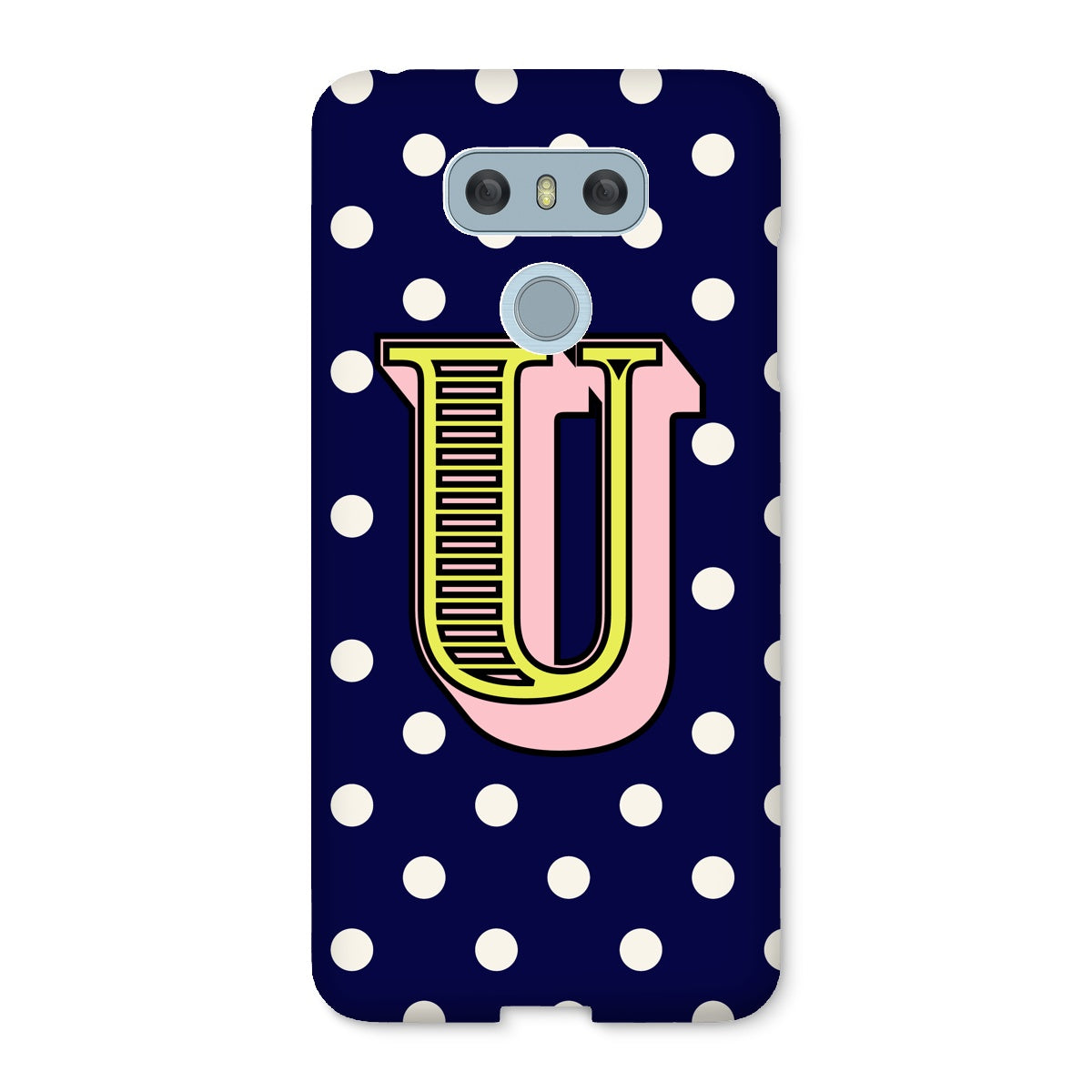 U - Carnival Alphabet Snap Phone Case