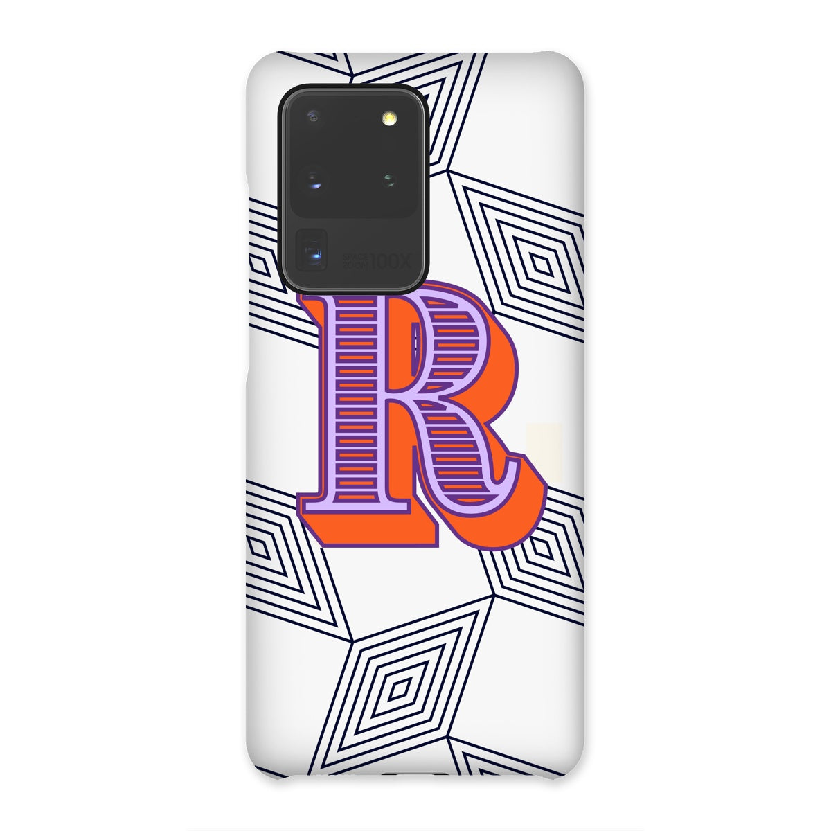 R - Carnival Alphabet Snap Phone Case