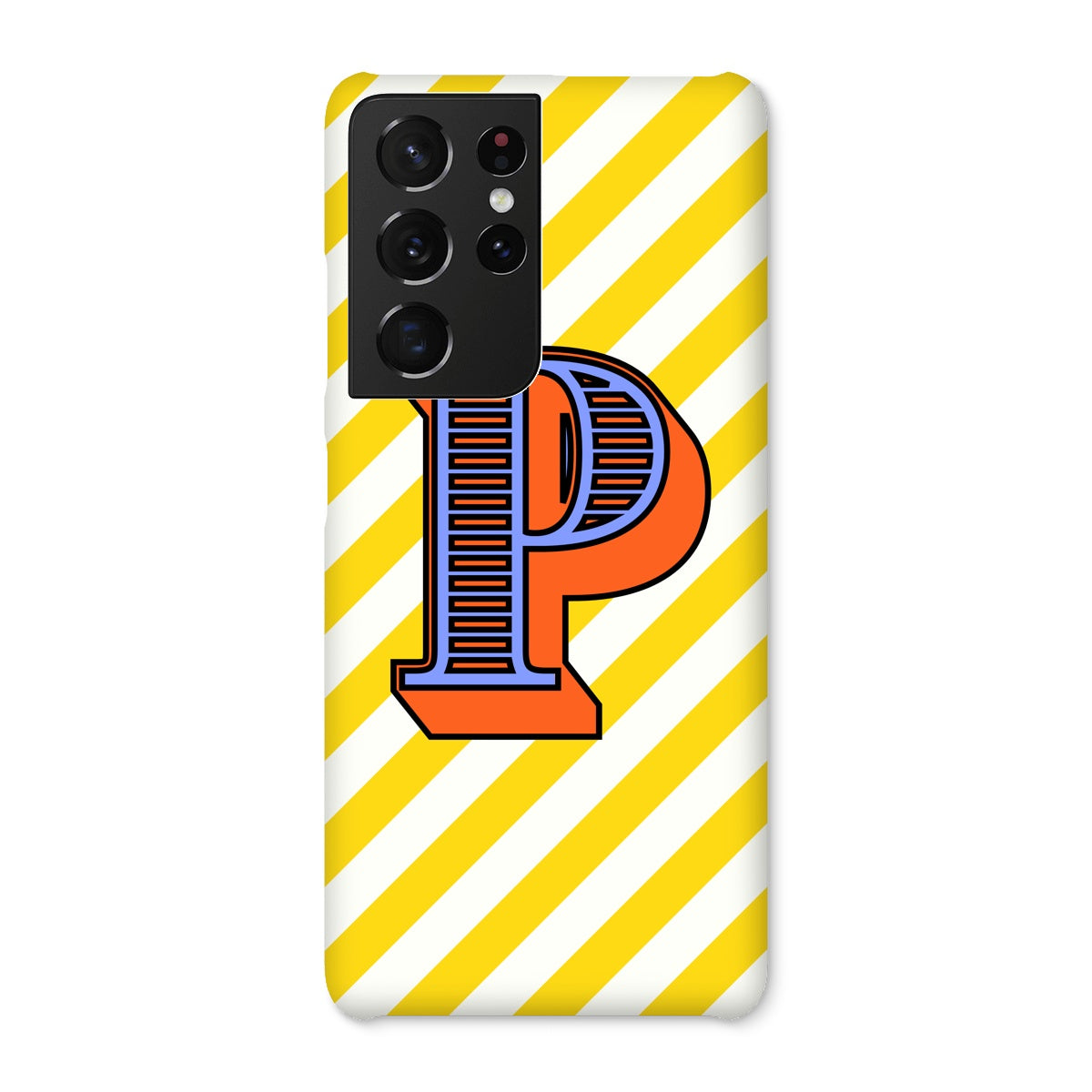 P - Carnival Alphabet Snap Phone Case