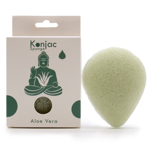 Konjac Sponge - Aloe Vera - Healing