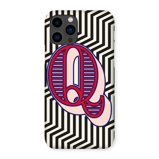 Q - Carnival Alphabet Snap Phone Case
