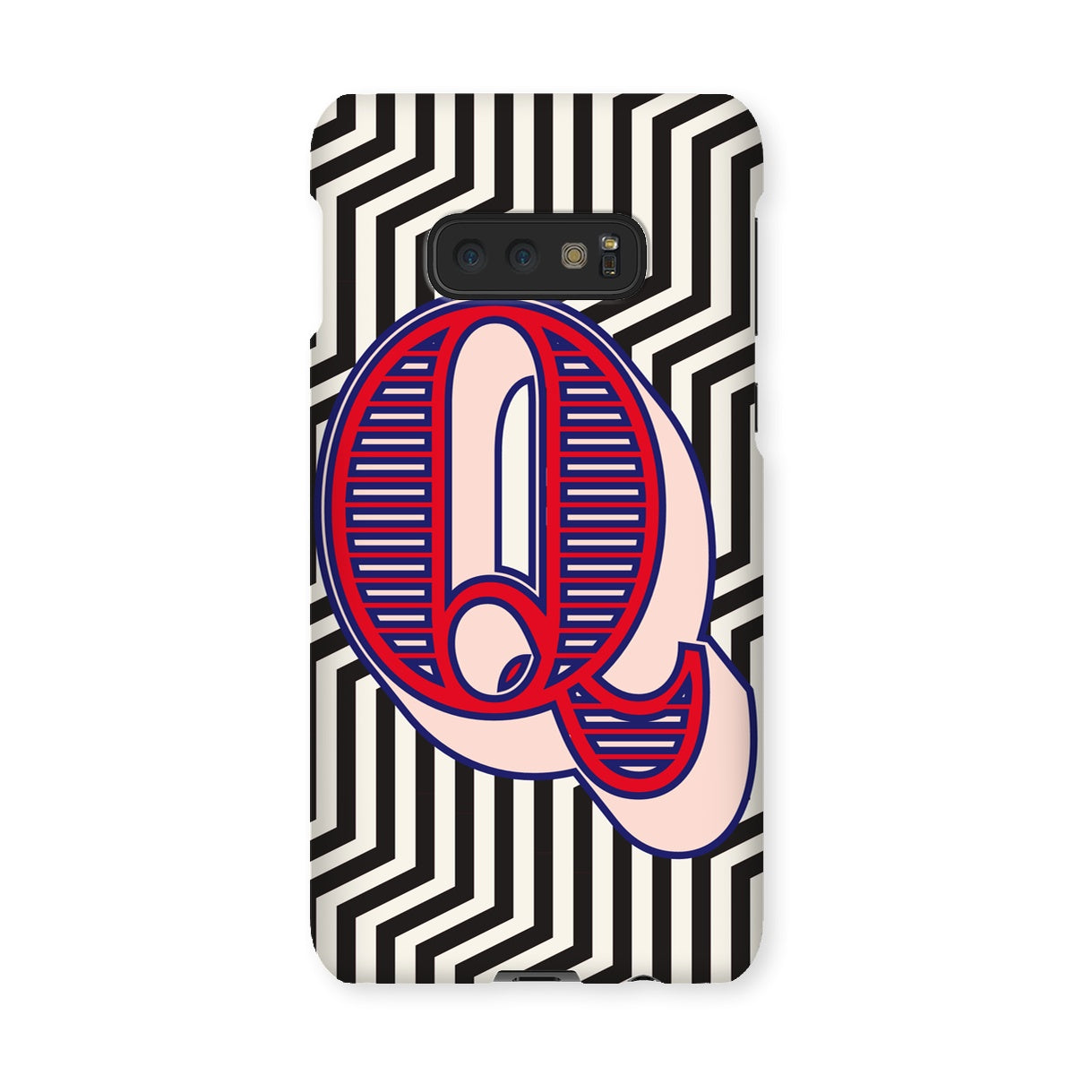 Q - Carnival Alphabet Snap Phone Case