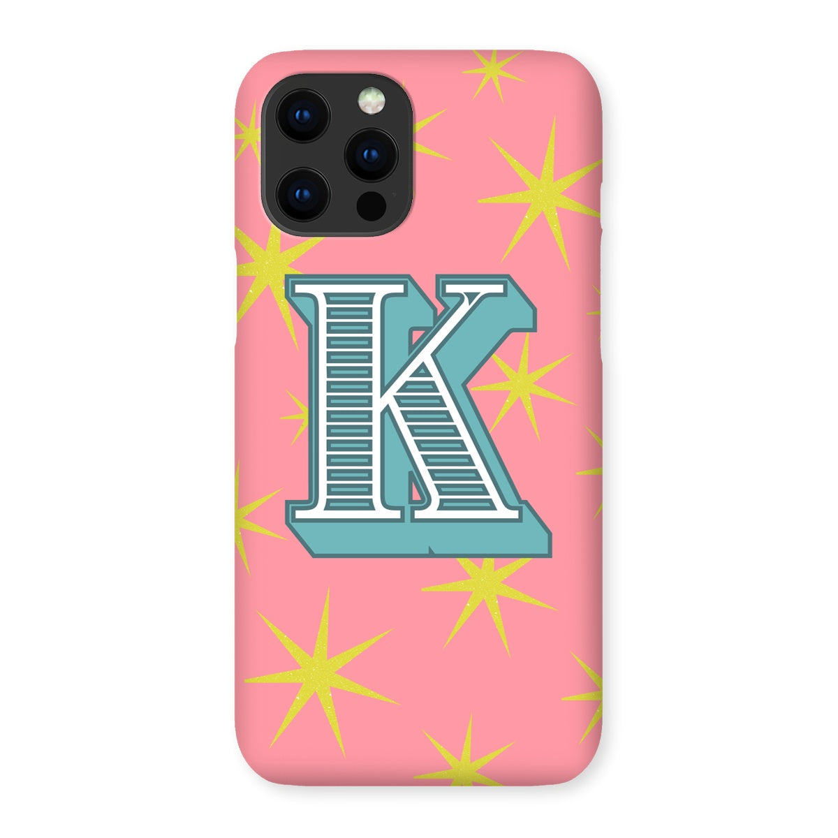 K - Carnival Alphabet Snap Phone Case