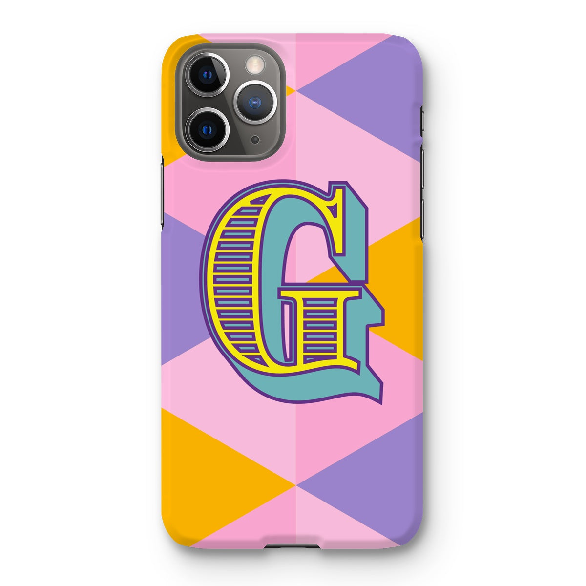 G - Carnival Alphabet Snap Phone Case