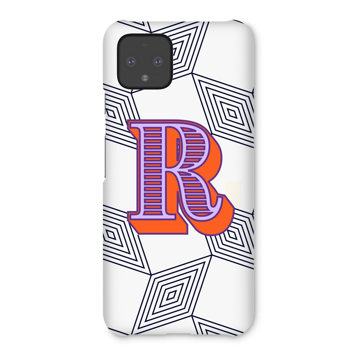 R - Carnival Alphabet Snap Phone Case