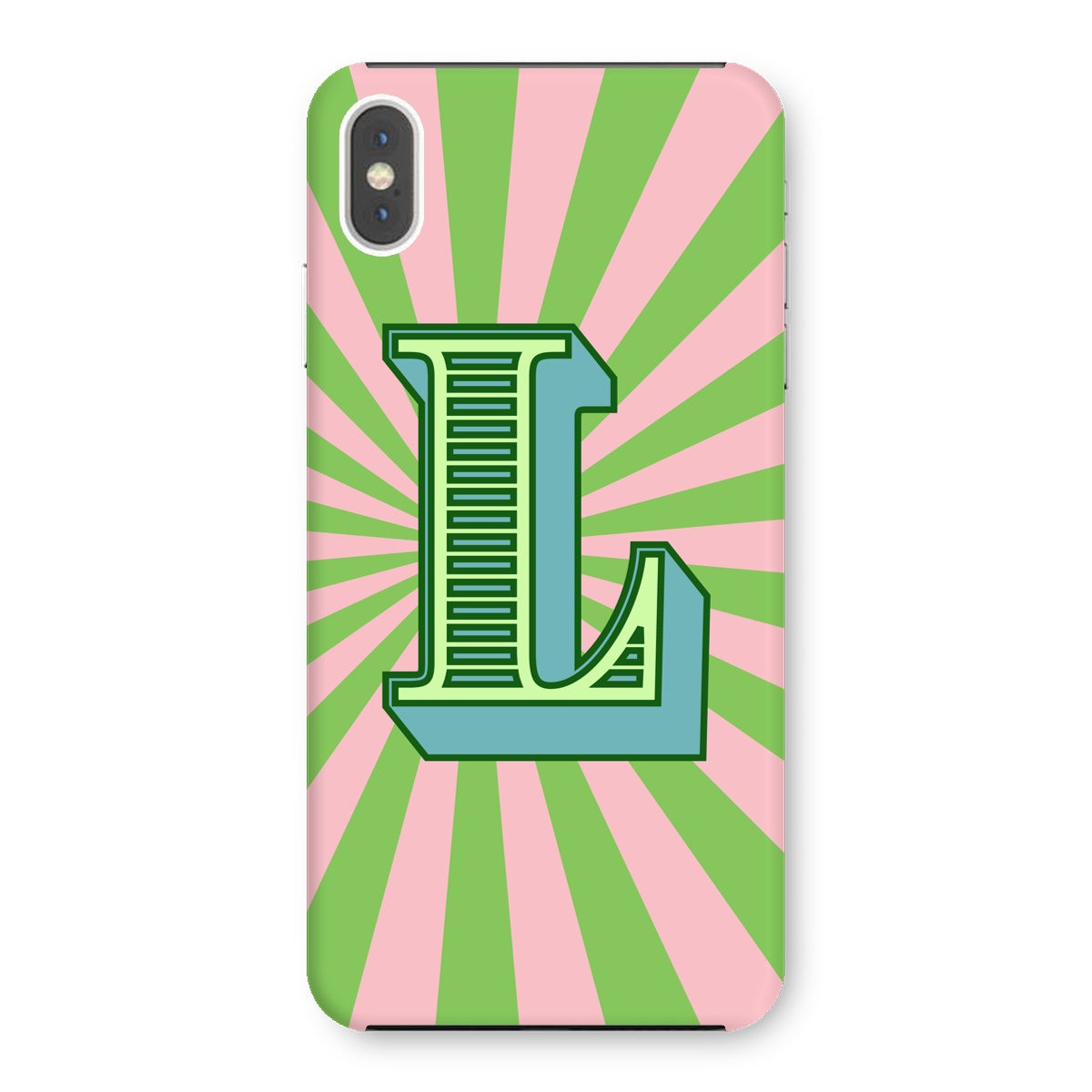 L - Carnival Alphabet Snap Phone Case