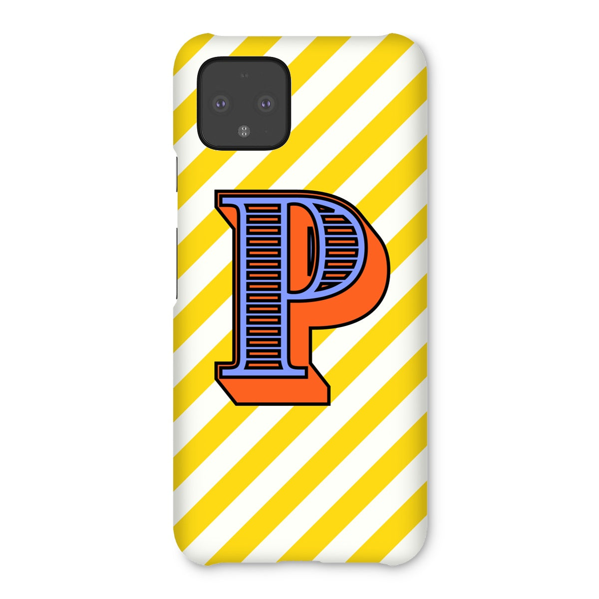 P - Carnival Alphabet Snap Phone Case