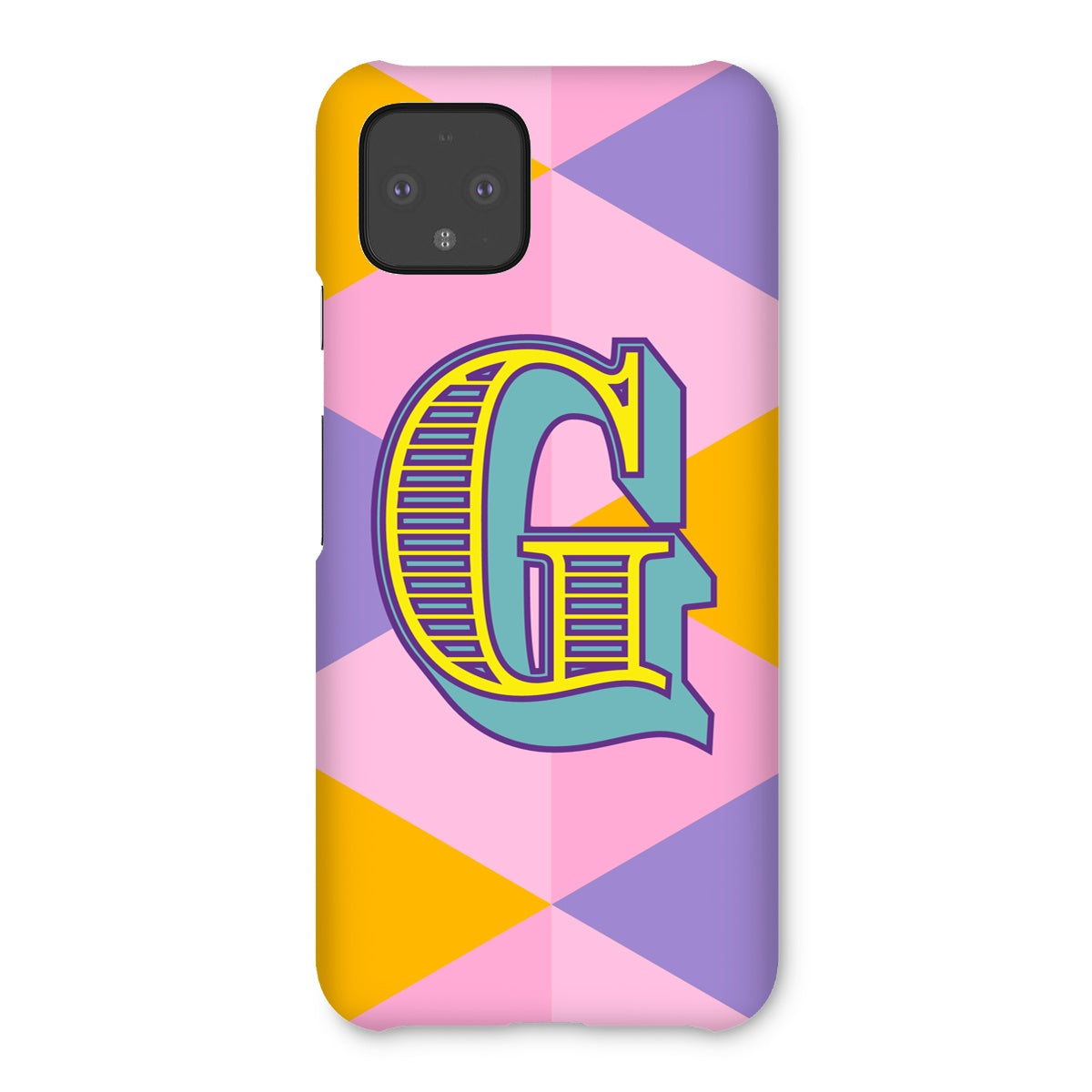 G - Carnival Alphabet Snap Phone Case