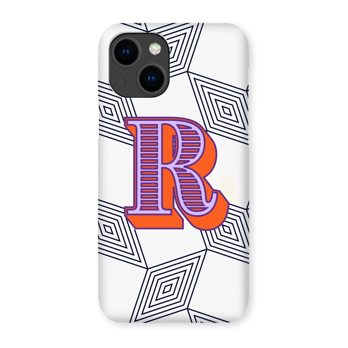 R - Carnival Alphabet Snap Phone Case