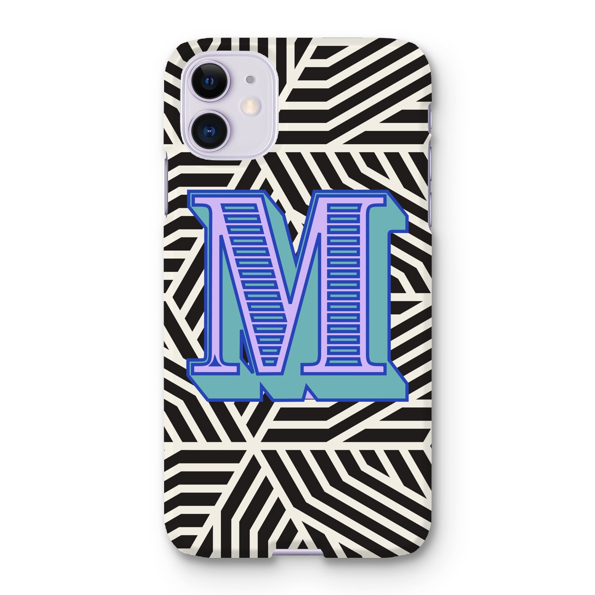 M - Carnival Alphabet Snap Phone Case