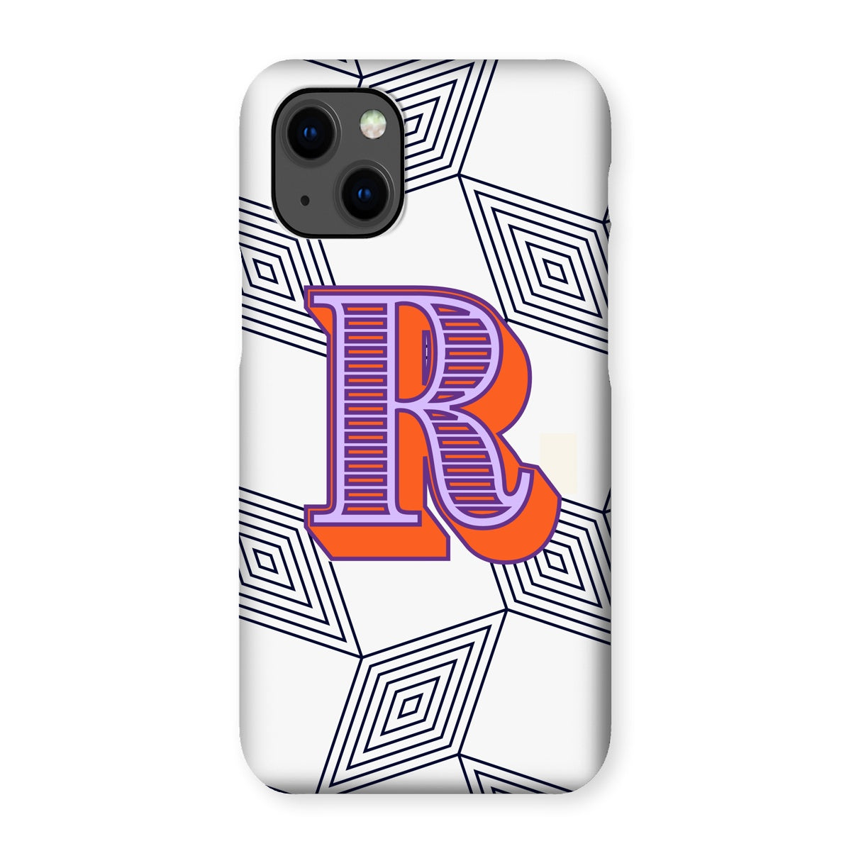 R - Carnival Alphabet Snap Phone Case