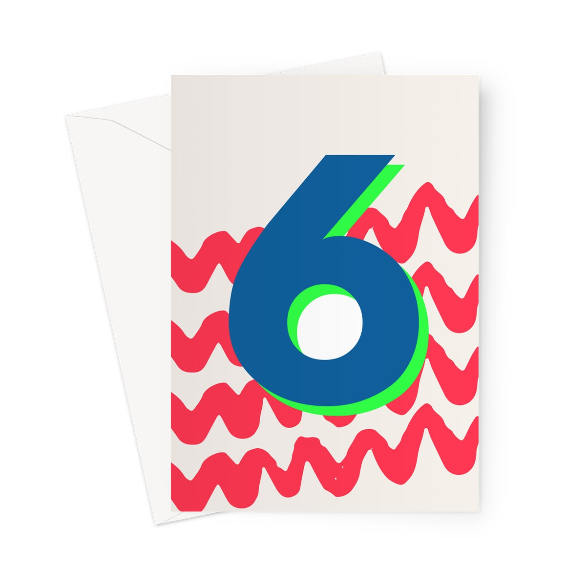 6 Kids Greeting Card