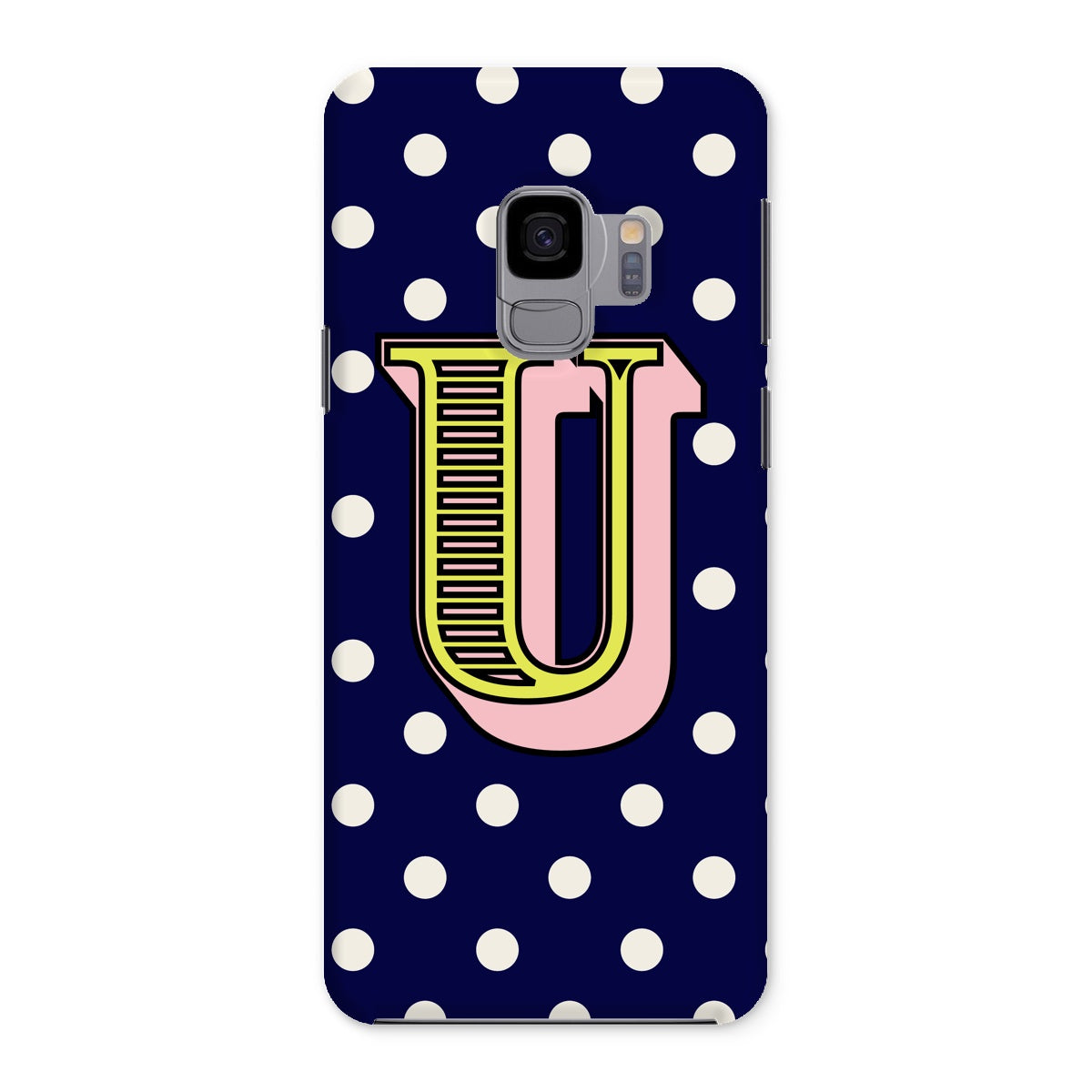 U - Carnival Alphabet Snap Phone Case