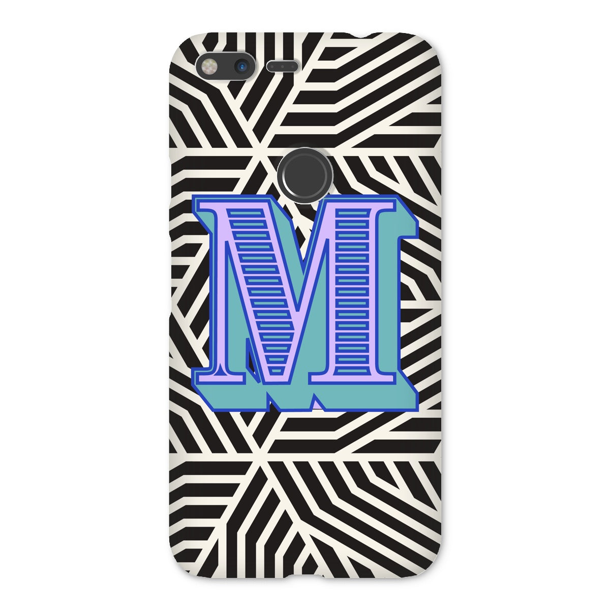 M - Carnival Alphabet Snap Phone Case