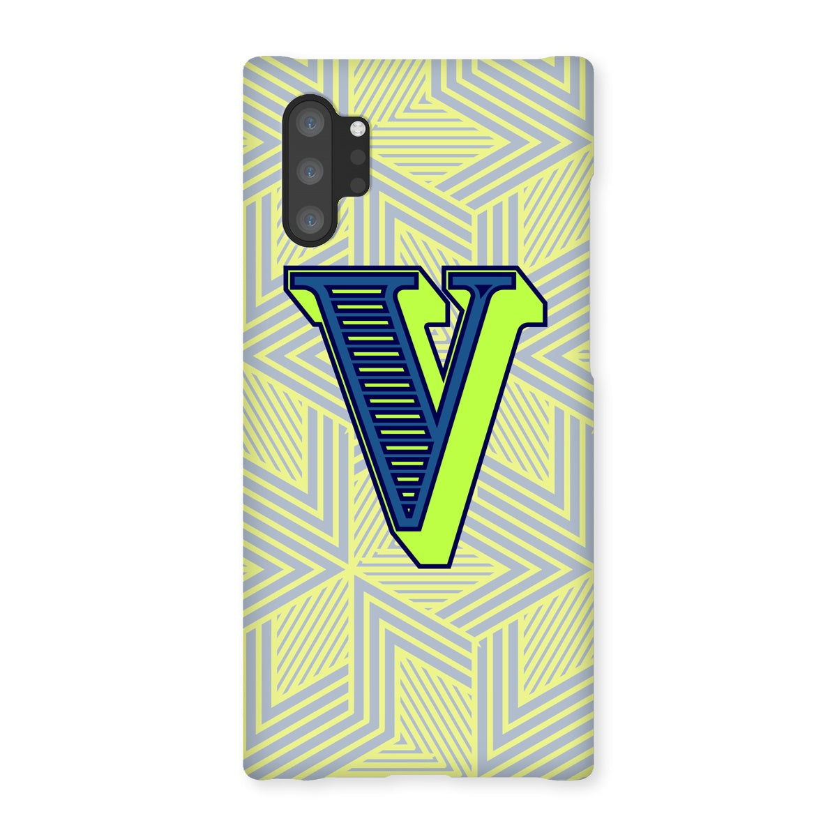 V - Carnival Alphabet Snap Phone Case