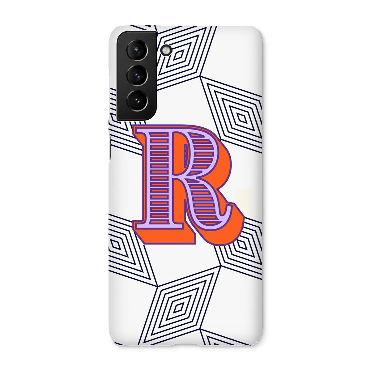 R - Carnival Alphabet Snap Phone Case