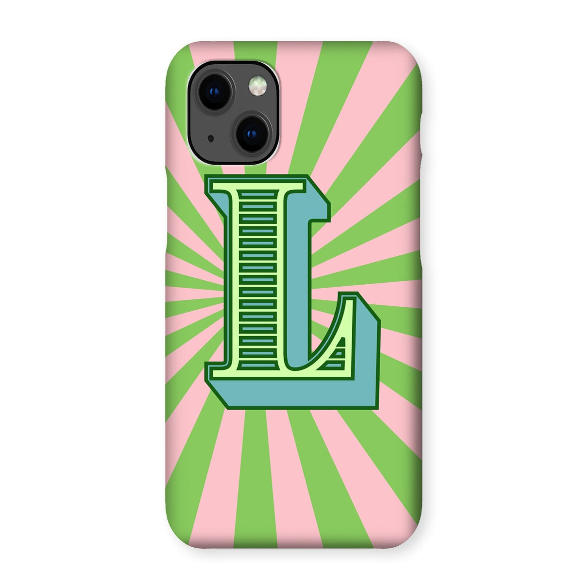 L - Carnival Alphabet Snap Phone Case