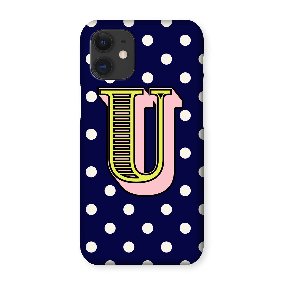 U - Carnival Alphabet Snap Phone Case