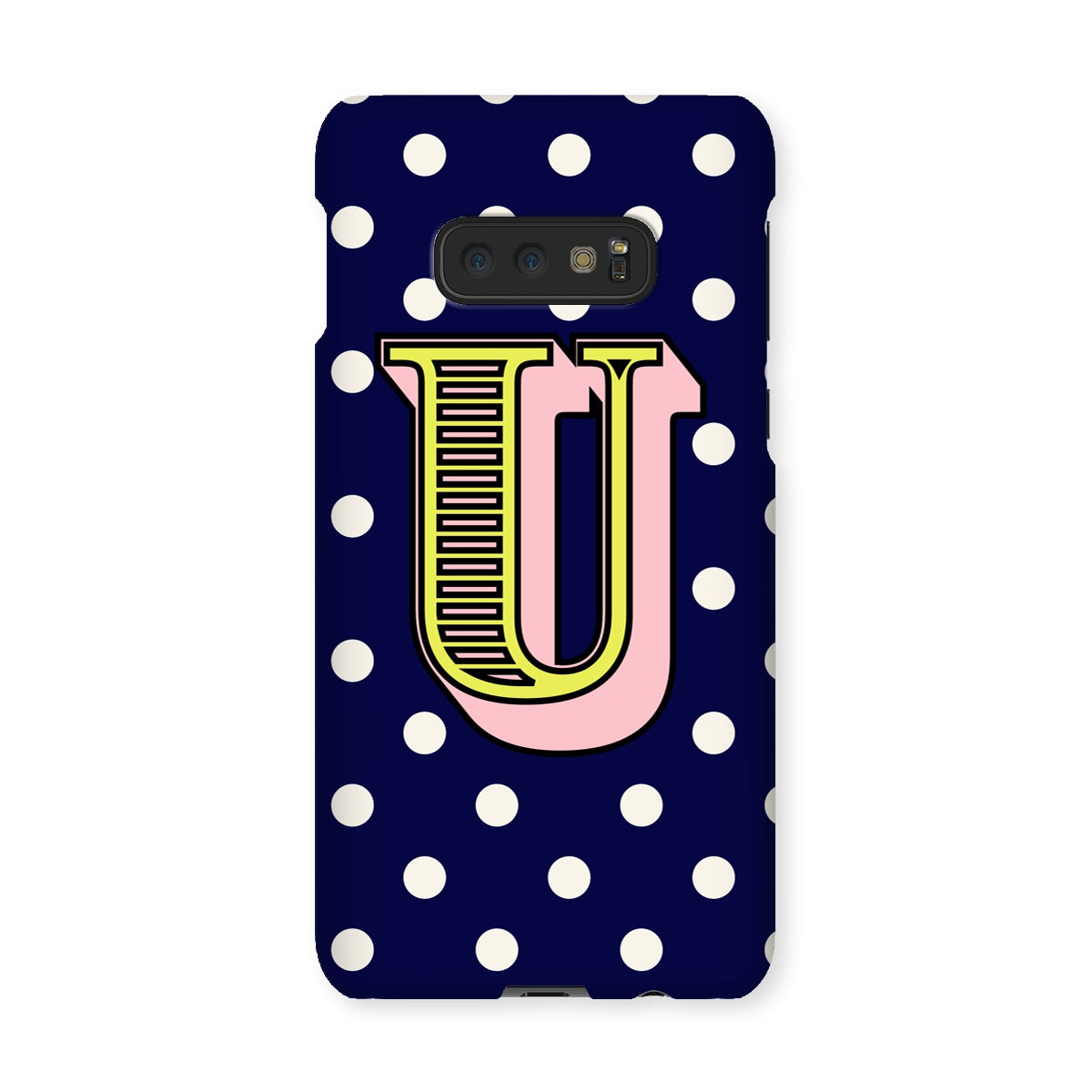 U - Carnival Alphabet Snap Phone Case