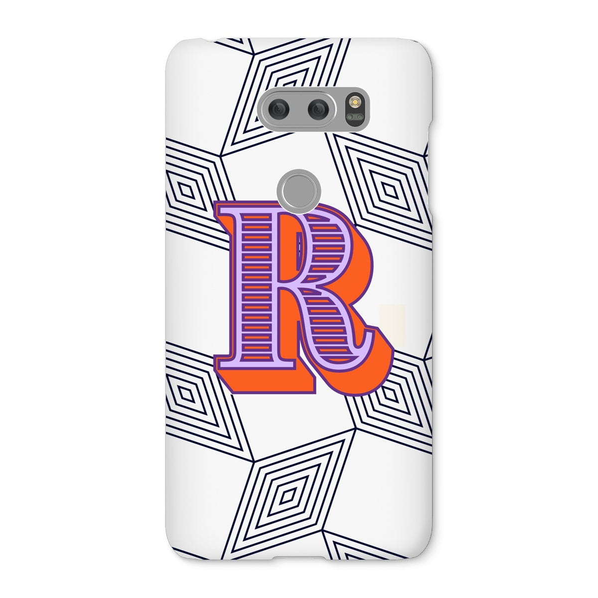 R - Carnival Alphabet Snap Phone Case