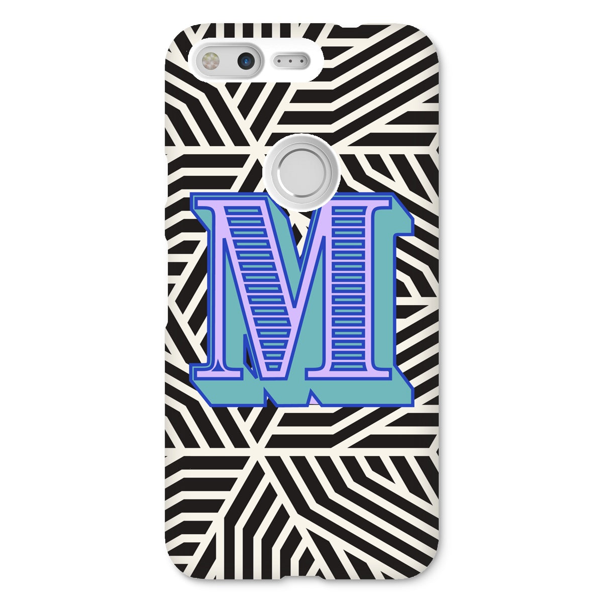 M - Carnival Alphabet Snap Phone Case