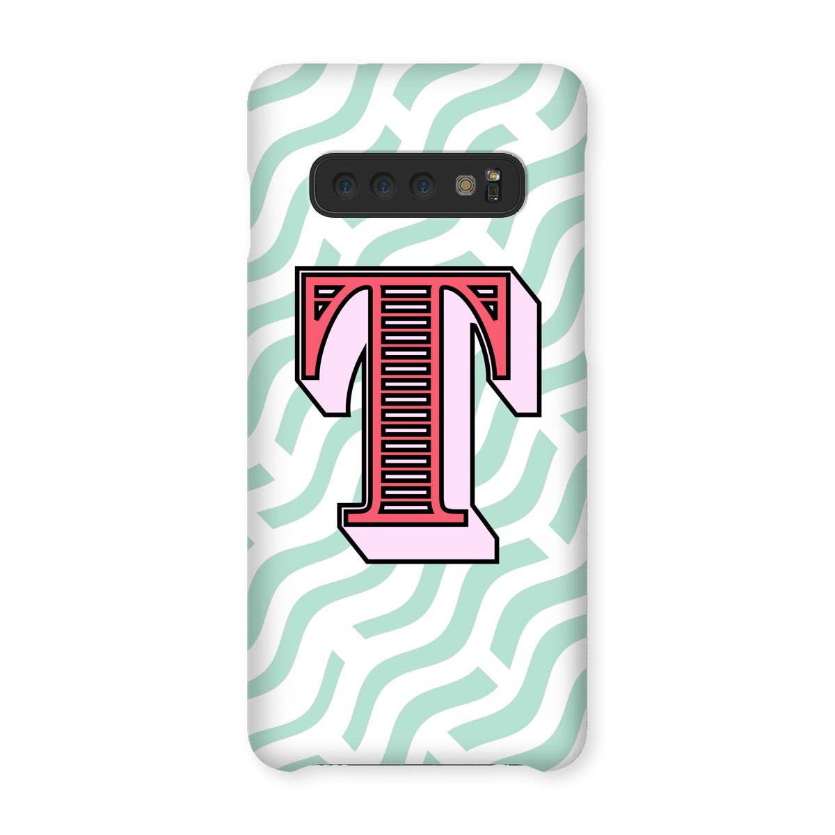 T - Carnival Alphabet Snap Phone Case