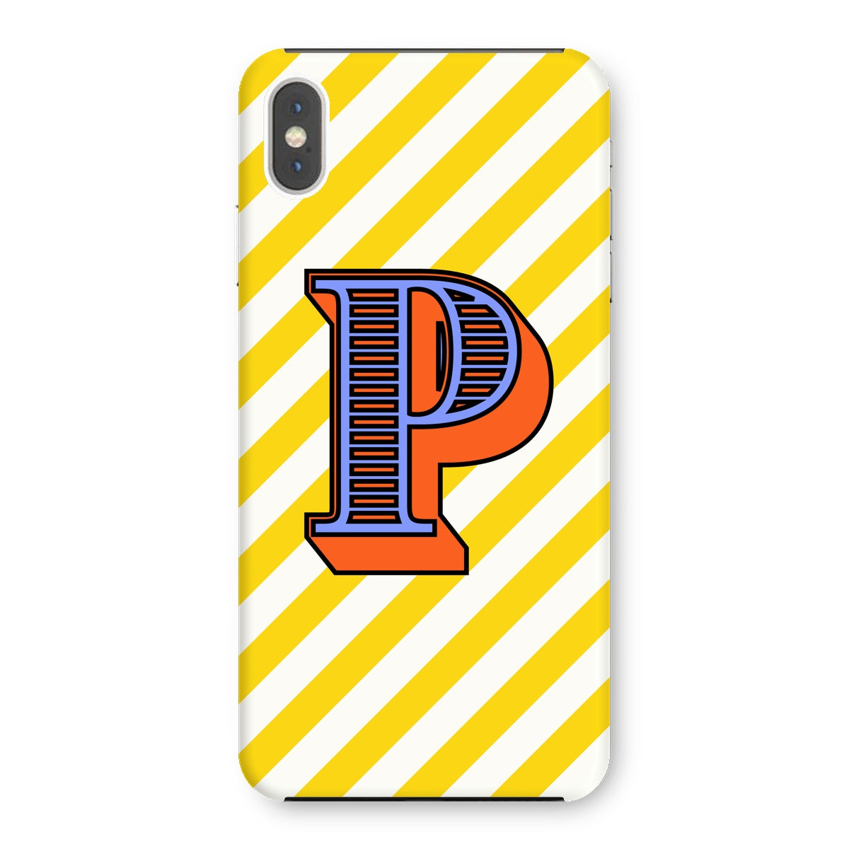 P - Carnival Alphabet Snap Phone Case